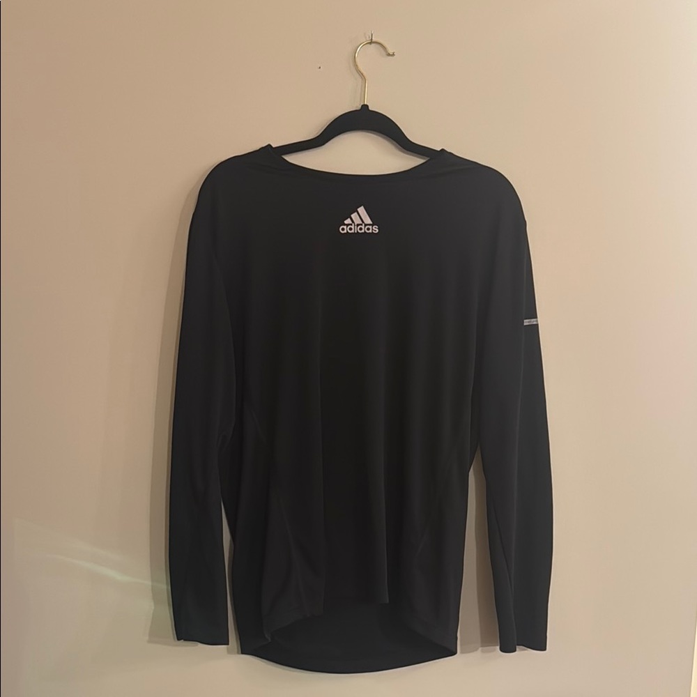 Adidas Black Performance Long Sleeve Top